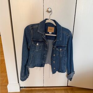 PAIGE Classic Blue Denim Jacket